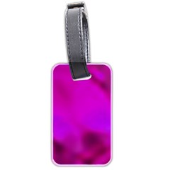 Fun Fuschia Luggage Tag (two Sides) by Janetaudreywilson