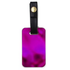 Fun Fuschia Luggage Tag (one Side) by Janetaudreywilson