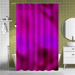 Fun Fuschia Shower Curtain 48  X 72  (small)  by Janetaudreywilson