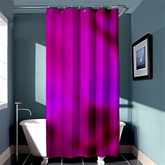 Fun Fuschia Shower Curtain 36  X 72  (stall)  by Janetaudreywilson