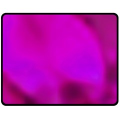 Fun Fuschia Double Sided Fleece Blanket (medium)  by Janetaudreywilson