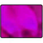 Fun Fuschia Double Sided Fleece Blanket (Medium)  58.8 x47.4  Blanket Front