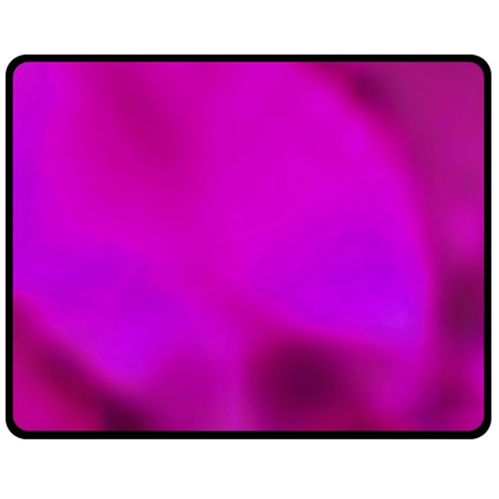 Fun Fuschia Double Sided Fleece Blanket (Medium) 