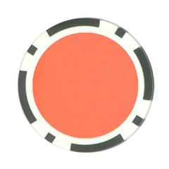 Appreciating Apricot Poker Chip Card Guard