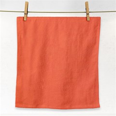 Appreciating Apricot Face Towel by Janetaudreywilson