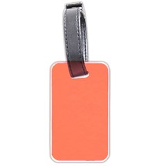 Appreciating Apricot Luggage Tag (two Sides) by Janetaudreywilson