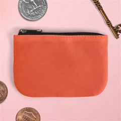 Appreciating Apricot Mini Coin Purse by Janetaudreywilson