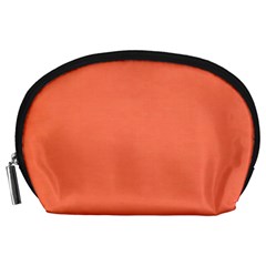 Appreciating Apricot Accessory Pouch (large) by Janetaudreywilson