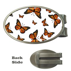 Monarch Butterflies Money Clips (oval)  by SpinnyChairDesigns