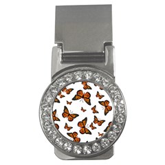 Monarch Butterflies Money Clips (cz)  by SpinnyChairDesigns