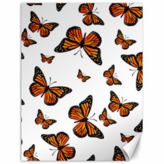 Monarch Butterflies Canvas 12  X 16  by SpinnyChairDesigns