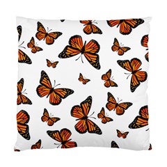 Monarch Butterflies Standard Cushion Case (one Side) by SpinnyChairDesigns