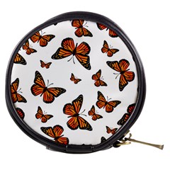 Monarch Butterflies Mini Makeup Bag by SpinnyChairDesigns