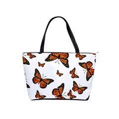 Monarch Butterflies Classic Shoulder Handbag by SpinnyChairDesigns