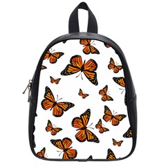 Monarch Butterflies School Bag (small) by SpinnyChairDesigns