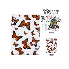 Monarch Butterflies Playing Cards 54 Designs (mini) by SpinnyChairDesigns