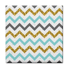 Chevron  Tile Coaster by Sobalvarro