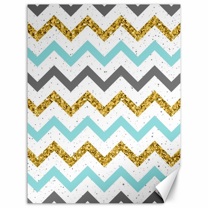 Chevron  Canvas 12  x 16 