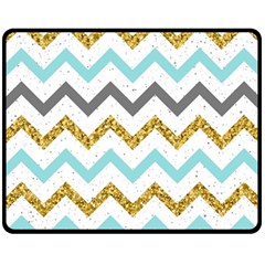 Chevron  Fleece Blanket (medium)  by Sobalvarro