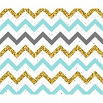 Chevron  Deluxe Canvas 14  x 11  (Stretched) 14  x 11  x 1.5  Stretched Canvas