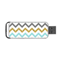 Chevron  Portable Usb Flash (one Side) by Sobalvarro