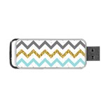 Chevron  Portable USB Flash (One Side) Front