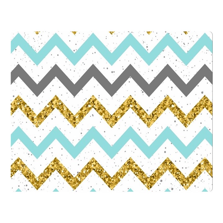 Chevron  Double Sided Flano Blanket (Large) 