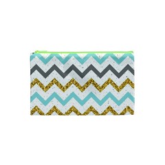 Chevron  Cosmetic Bag (xs) by Sobalvarro