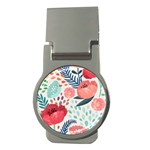 Floral  Money Clips (Round)  Front