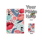 Floral  Playing Cards 54 Designs (Mini) Front - ClubQ