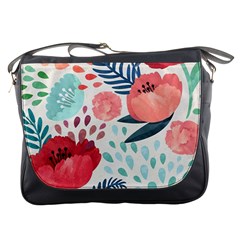 Floral  Messenger Bag by Sobalvarro