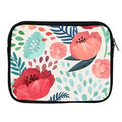 Floral  Apple Ipad 2/3/4 Zipper Cases by Sobalvarro