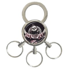 Angel Crying Blood Dark Style Poster 3-ring Key Chain by dflcprintsclothing