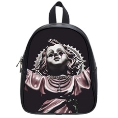 Angel Crying Blood Dark Style Poster School Bag (small) by dflcprintsclothing