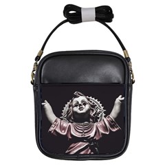 Angel Crying Blood Dark Style Poster Girls Sling Bag by dflcprintsclothing