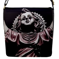 Angel Crying Blood Dark Style Poster Flap Closure Messenger Bag (s) by dflcprintsclothing