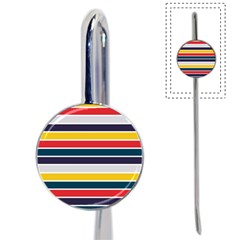 Horizontal Colored Stripes Book Mark by tmsartbazaar