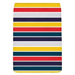 Horizontal Colored Stripes Removable Flap Cover (s) by tmsartbazaar