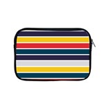 Horizontal Colored Stripes Apple MacBook Pro 15  Zipper Case Front