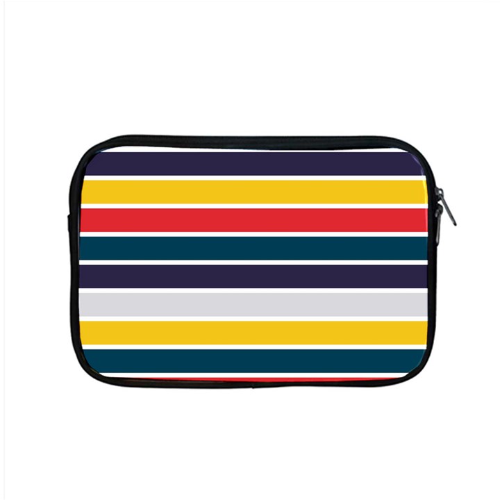 Horizontal Colored Stripes Apple MacBook Pro 15  Zipper Case