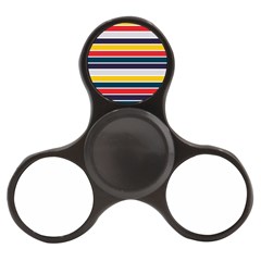 Horizontal Colored Stripes Finger Spinner by tmsartbazaar