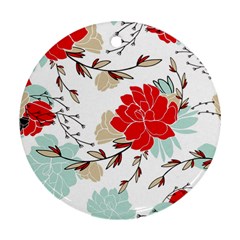 Floral Pattern  Ornament (round) by Sobalvarro