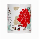 Floral pattern  White Mugs Center