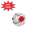 Floral pattern  1  Mini Magnets (100 pack)  Front