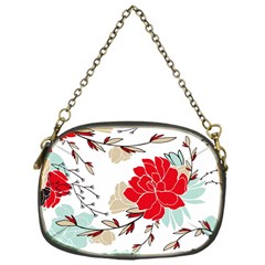 Floral Pattern  Chain Purse (one Side) by Sobalvarro