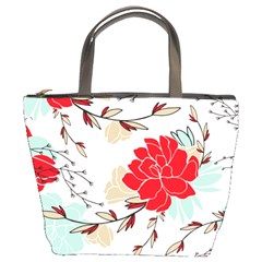 Floral Pattern  Bucket Bag by Sobalvarro