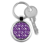 Halloween  Key Chain (Round) Front