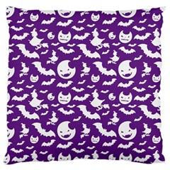 Halloween  Large Flano Cushion Case (one Side) by Sobalvarro