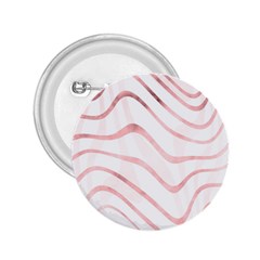 Pink Abstract Stripes On White 2 25  Buttons by SpinnyChairDesigns