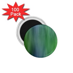 Green Blue Gradient Batik 1 75  Magnets (100 Pack)  by SpinnyChairDesigns